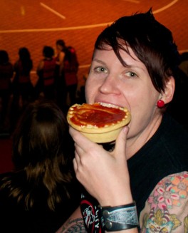 Pie Voltage guest coaches for Raw Meat Roller Skating on Dec 8