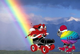 Join Raw Meat Roller Skating on Aug. 2 for a special Pride edition!
