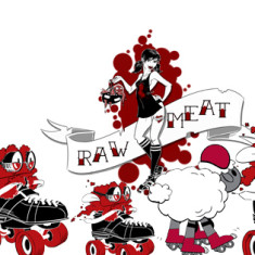 Learn to roller skate with Raw Meat Vancouver!